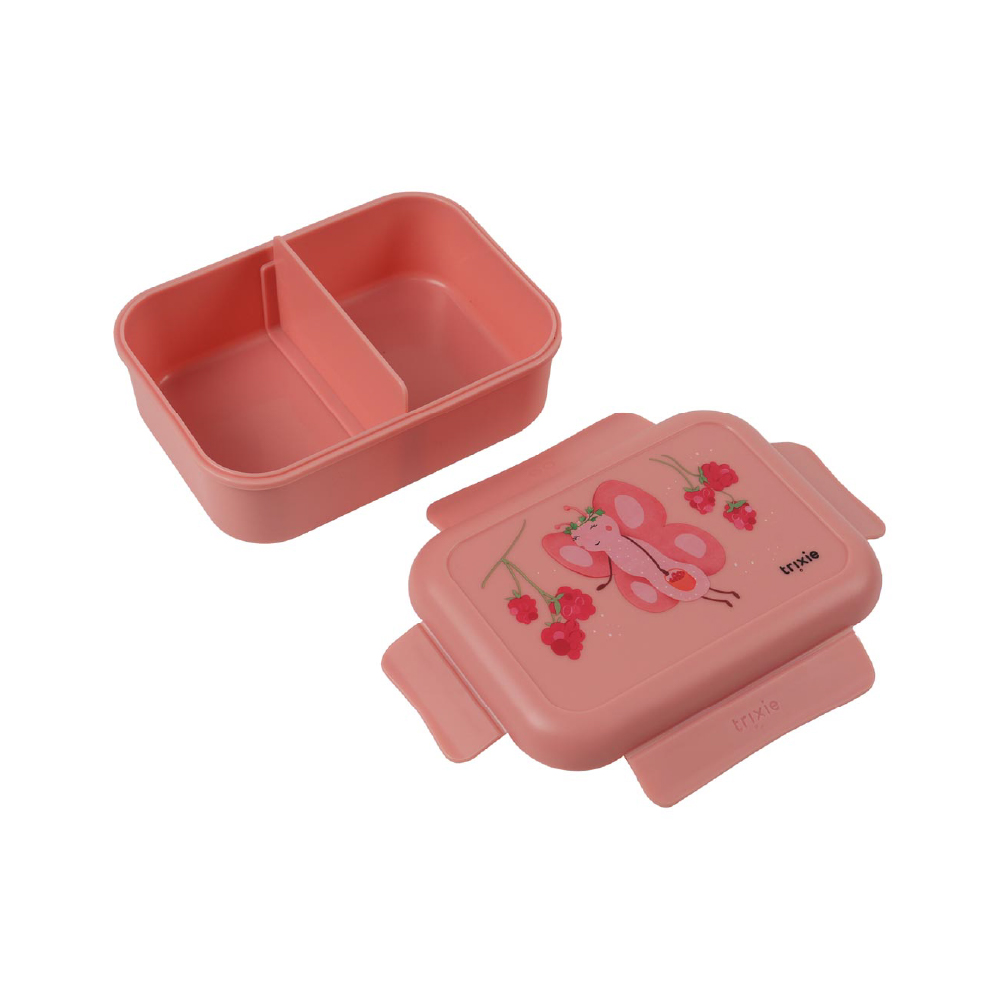 TRIXIE LUNCH BOX WITH CLIPS - MRS.BUTTERFLY กล่องอาหารเด็ก - Image 3