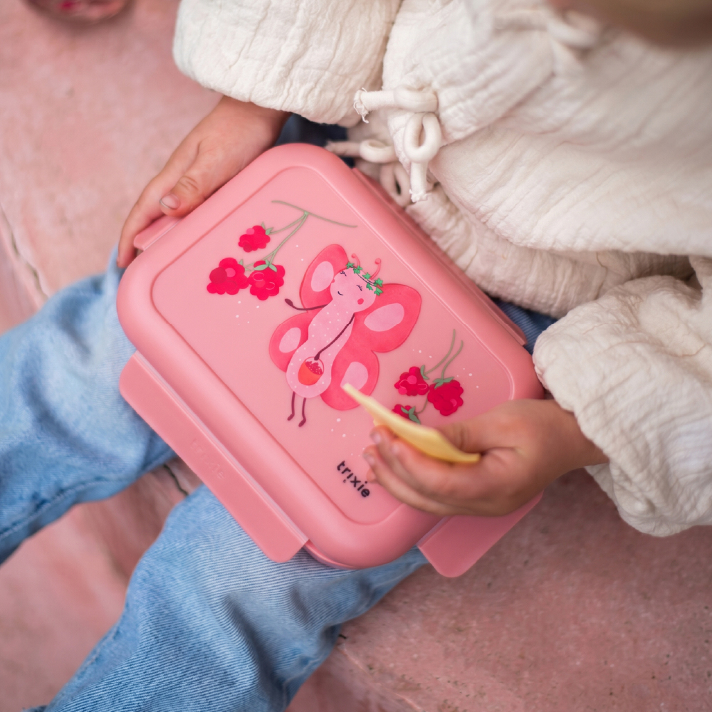 TRIXIE LUNCH BOX WITH CLIPS - MRS.BUTTERFLY กล่องอาหารเด็ก - Image 5