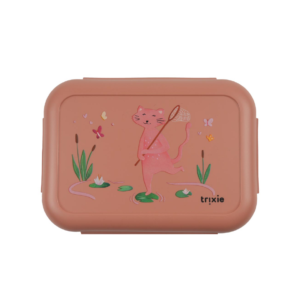 TRIXIE LUNCH BOX WITH CLIPS - MRS.CAT กล่องอาหารเด็ก