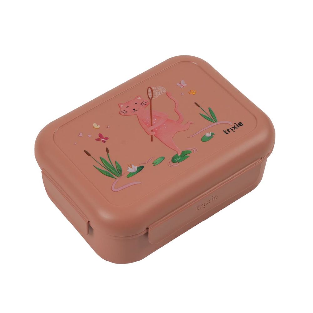 TRIXIE LUNCH BOX WITH CLIPS - MRS.CAT กล่องอาหารเด็ก - Image 2