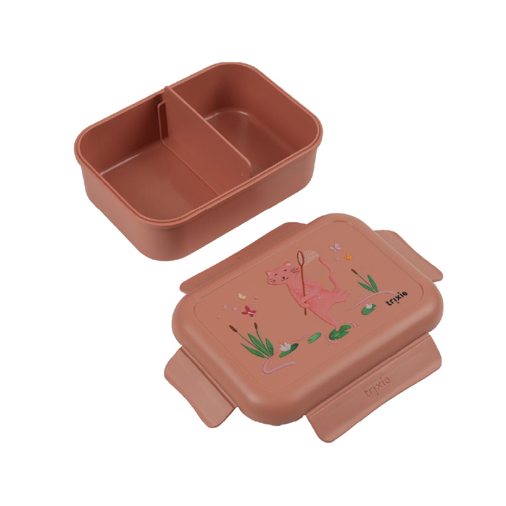 TRIXIE LUNCH BOX WITH CLIPS - MRS.CAT กล่องอาหารเด็ก - Image 3