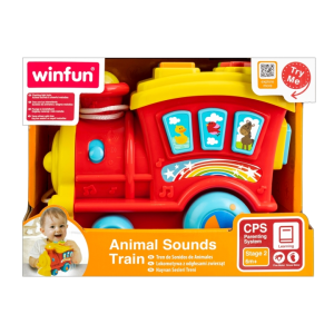 ANIMAL SOUNDS TRAIN รถไฟของเล่นพร้อมเสียงสัตว์น่ารัก