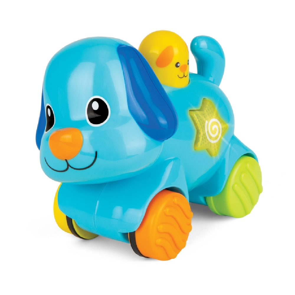 PRESS N GO PET PUPPY ลูกสุนัขของเล่นกดแล้ววิ่งได้ - Image 2