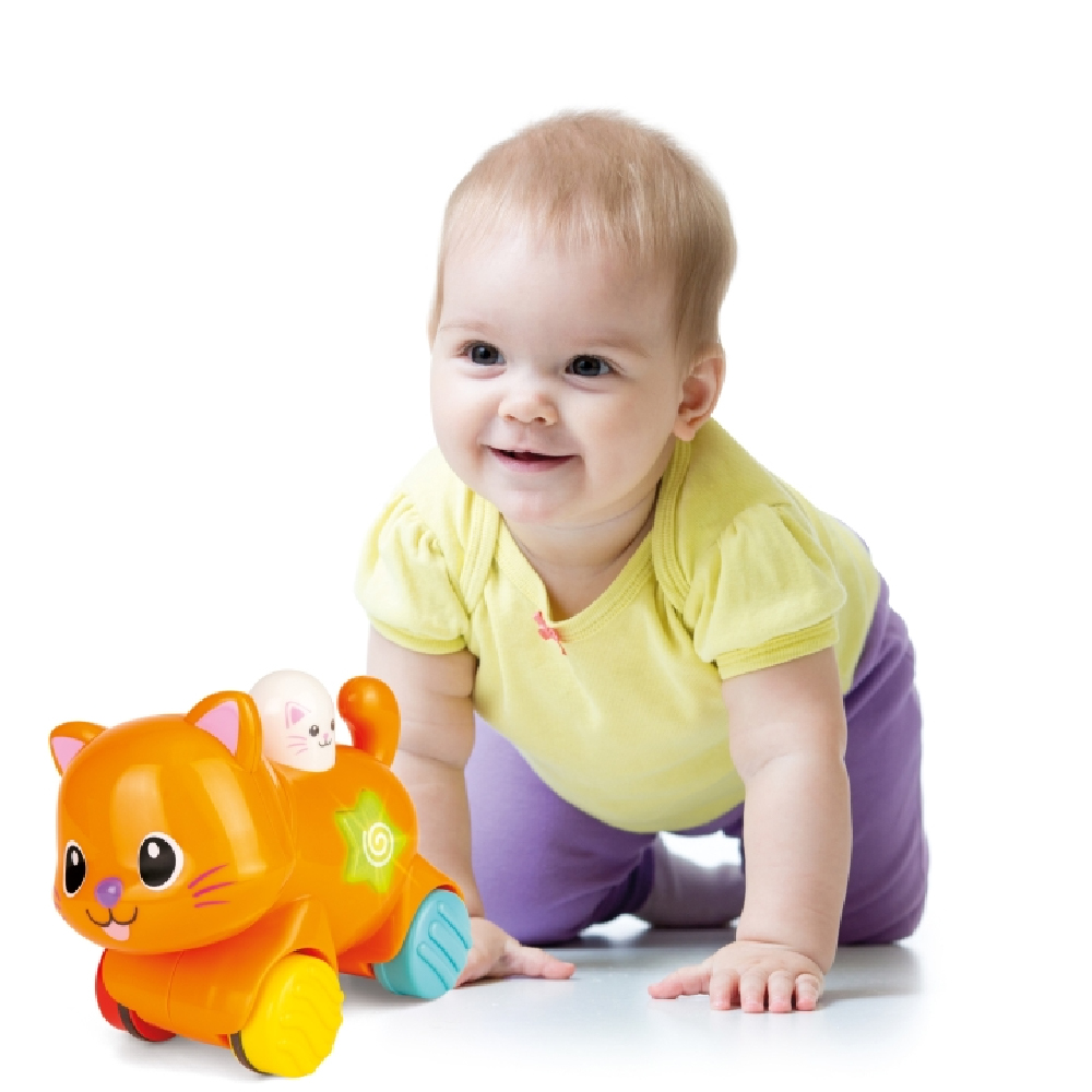 PRESS N GO PET KITTEN ลูกแมวของเล่นกดแล้ววิ่งได้ - Image 3