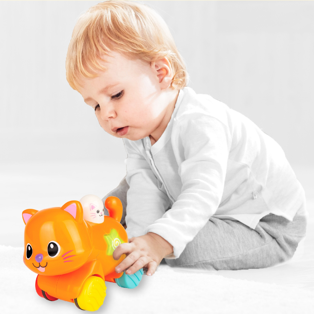 PRESS N GO PET KITTEN ลูกแมวของเล่นกดแล้ววิ่งได้ - Image 4