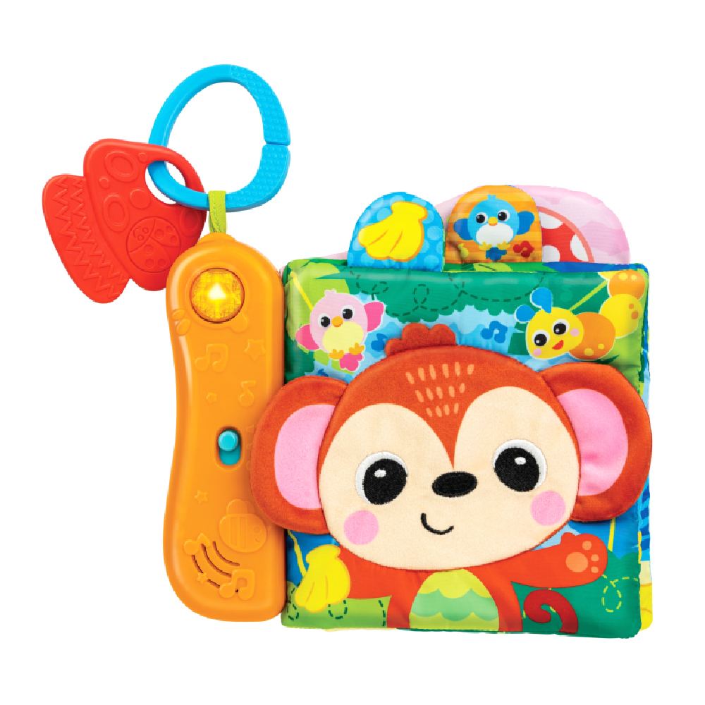 JUNGLE ANIMALS SENSORY BOOK หนังสือสัมผัสพื้นผิวและสีสัน - Image 2