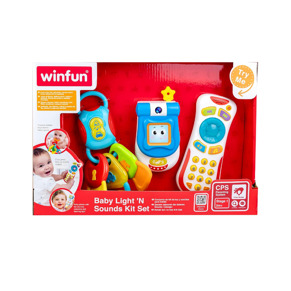 BABY LIGHT N SOUNDS KIT SET ชุดของเล่นพร้อมแสงไฟและเสียงที่หลากหลาย