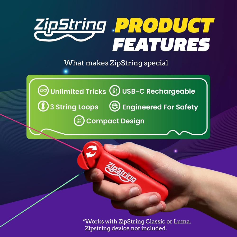 ZIPSTRING PSYCHO 3 STRING PACK ชุดเชือกอะไหล่ลายพิเศษ 3 เส้น - Image 5