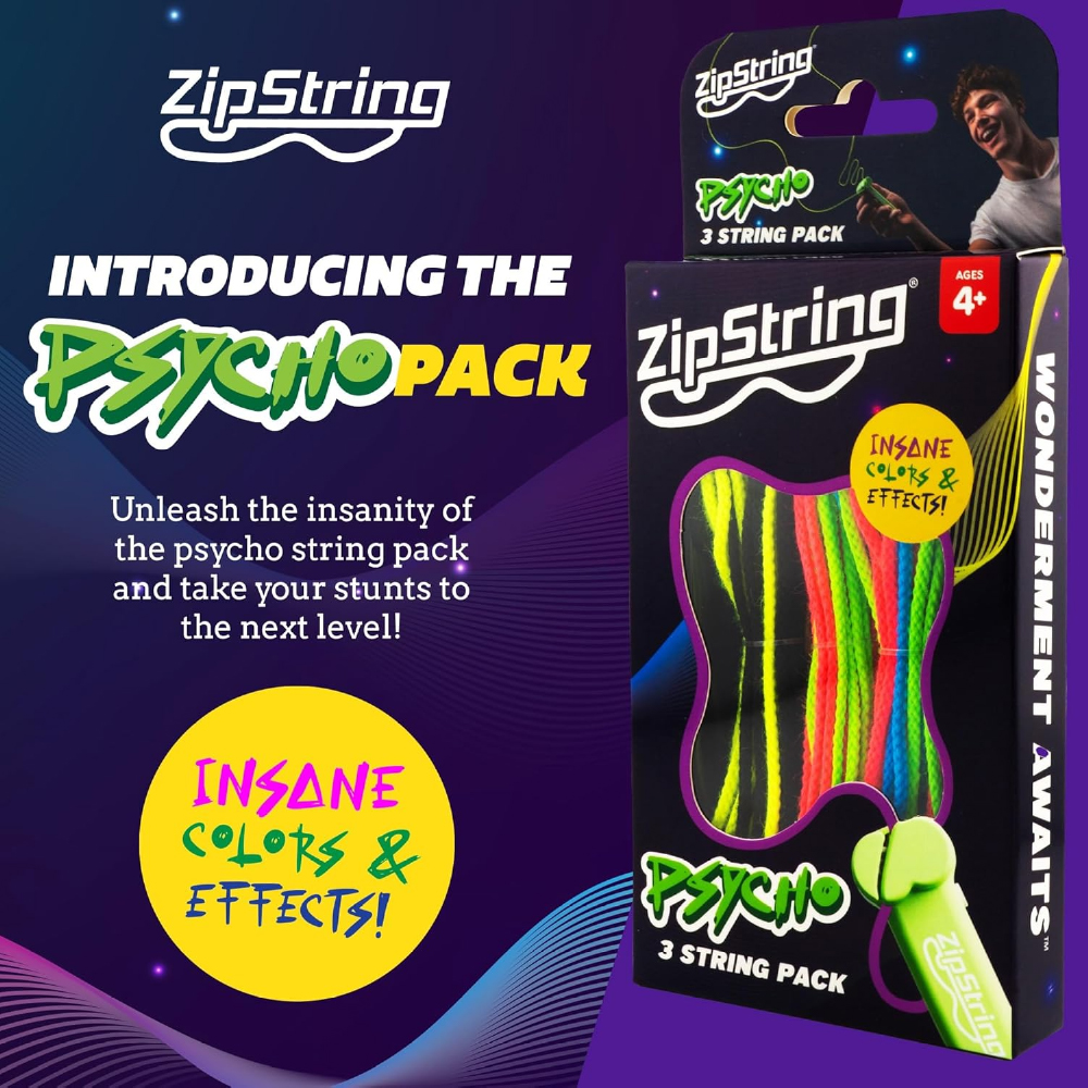 ZIPSTRING PSYCHO 3 STRING PACK ชุดเชือกอะไหล่ลายพิเศษ 3 เส้น - Image 8