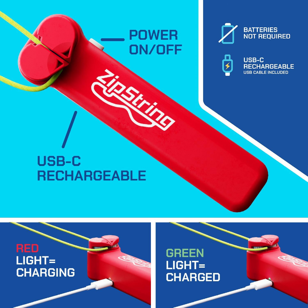 ZIPSTRING ORIGINAL - RED ของเล่นเชือกลอยอัจฉริยะ - Image 3