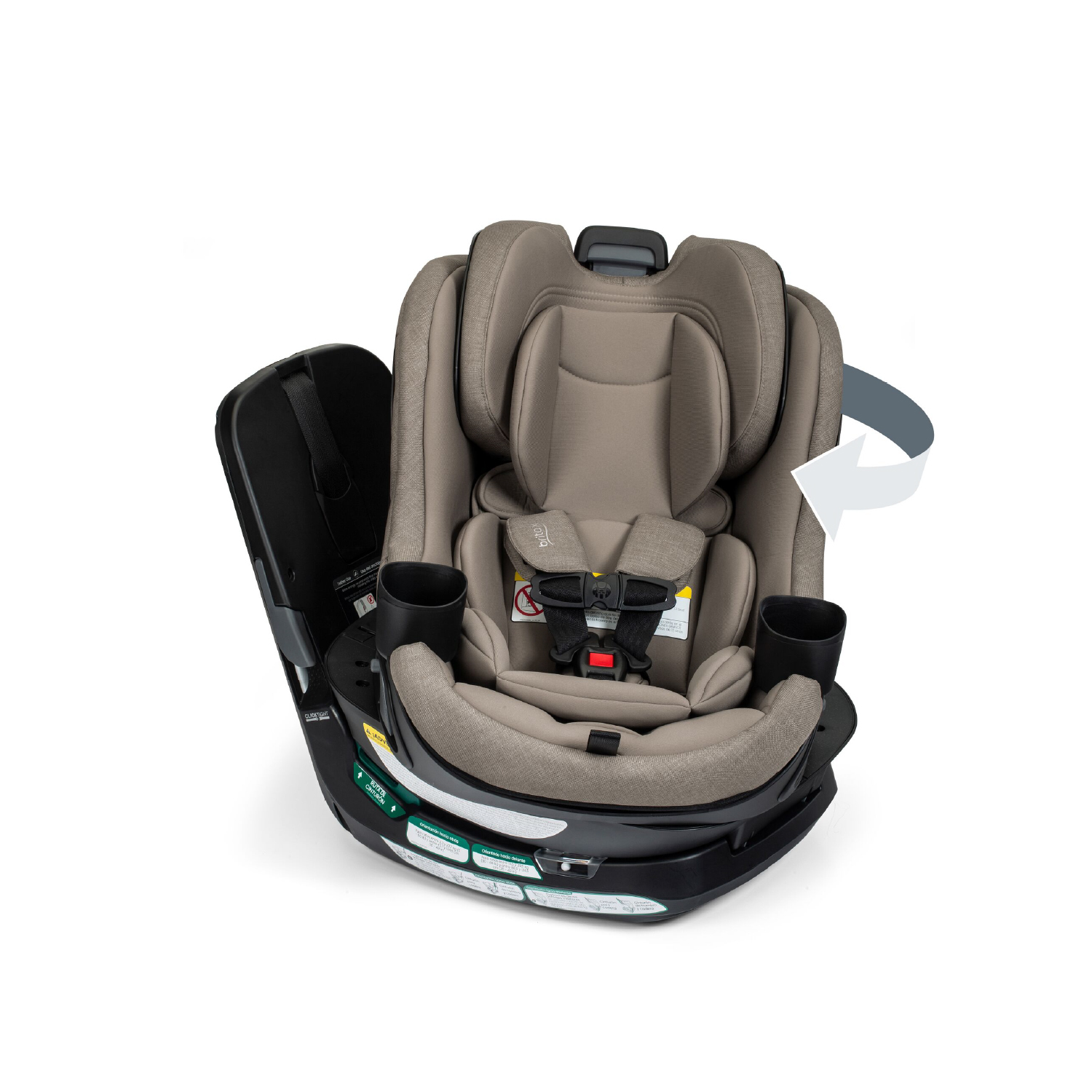 BRITAX CAR SEAT GALAXY 360 US - PEBBLE คาร์ซีทหมุน 360° ง่ายด้วยมือเดียว - Image 4