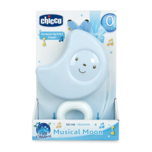 CHICCO TOY MUSICAL MOON BLUE ของเล่นกล่องดนตรีสำหรับเด็ก