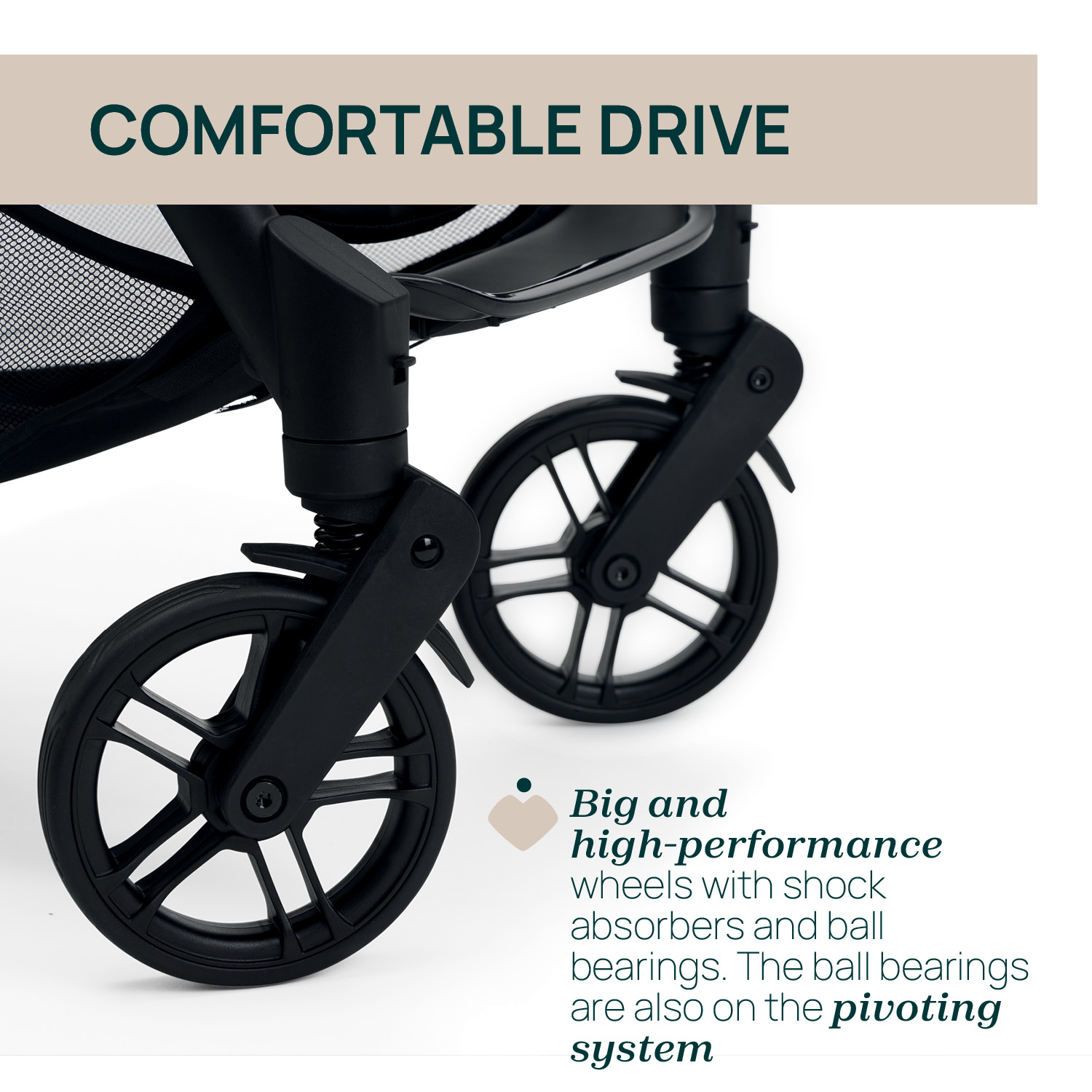 CHICCO GOODY XPLUS STROLLER - EBONY รถเข็นเด็กดีไซน์พรีเมียม - Image 9