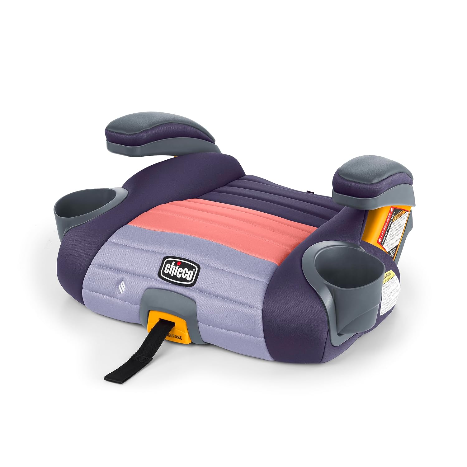 CHICCO GO FIT CLEARTEX PLUS BOOS SEAT - SUNSET US เป็นคาร์ซีทสำหรับเด็กโตแบบ Backless Booster Seat