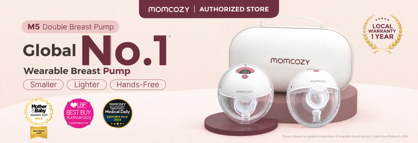 เครื่องปั๊มนม Momcozy รุ่นไหนดี M5