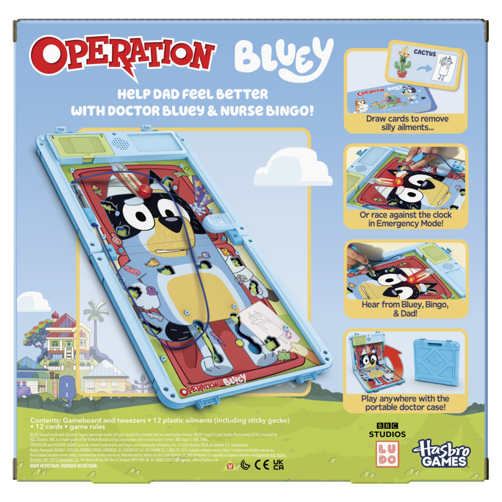 OPERATION BLUEYบอร์ดเกมคีบของสุดคลาสสิก - Image 3