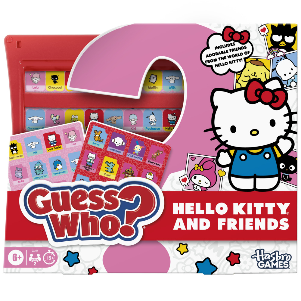 GUESS WHO HELLO KITTY AND FRIENDSเกมกระดานทายใจสุดคลาสสิก