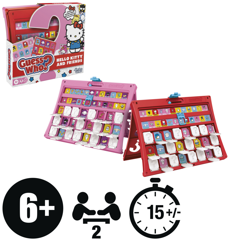 GUESS WHO HELLO KITTY AND FRIENDSเกมกระดานทายใจสุดคลาสสิก - Image 4