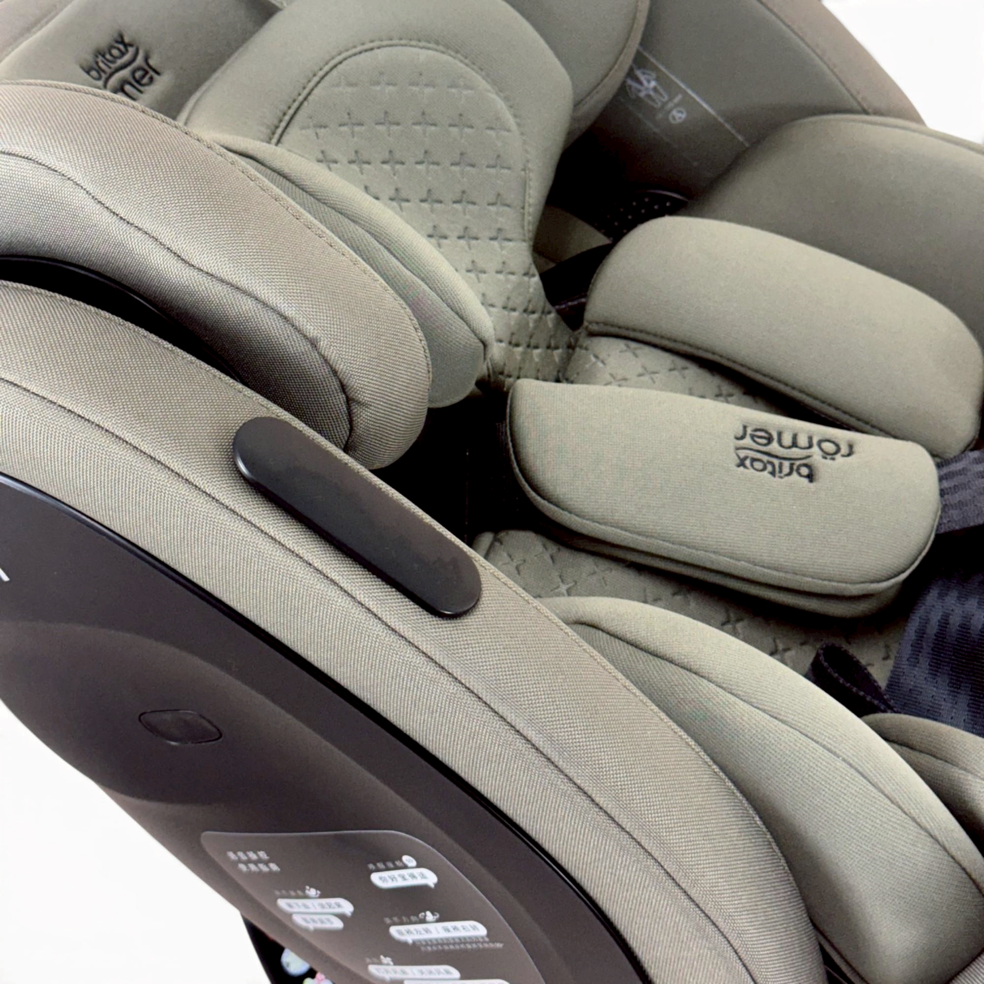 BRITAX ECHO SMART MAX CAR SEAT - LUX ORBAN OLIVE คาร์ซีทเหมาะสำหรับเด็ก - Image 12