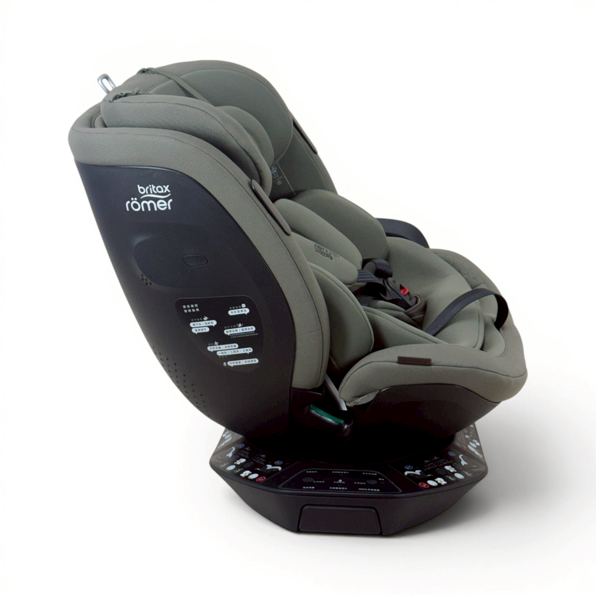 BRITAX ECHO SMART MAX CAR SEAT - LUX ORBAN OLIVE คาร์ซีทเหมาะสำหรับเด็ก - Image 9