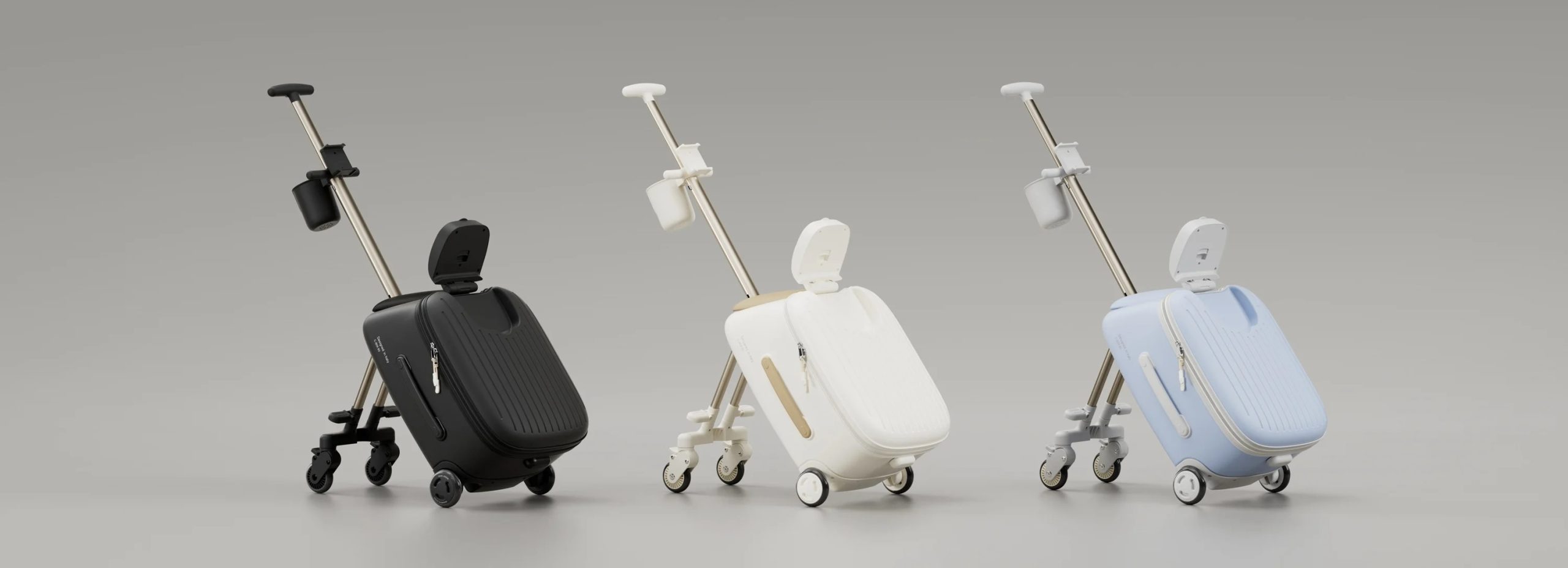 LECOCO TRAVEL STROLLER C-BOX B3 - WHITE กระเป๋าเดินทางสุดอเนกประสงค์ - Image 6
