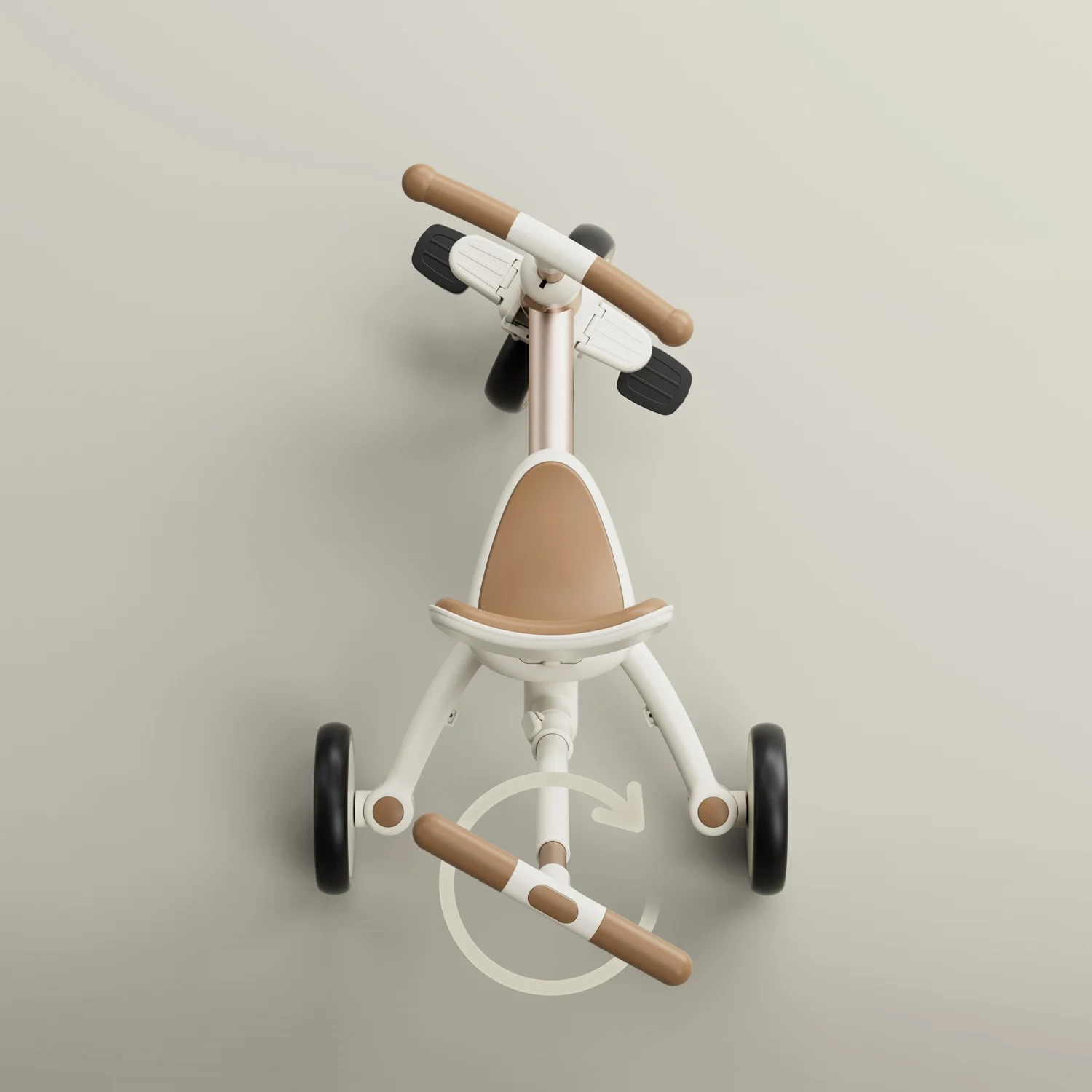 LECOCO 2IN1 BALANCE BIKE X3 PLUS - WHITE จักรยานทรงตัวเด็กที่ปรับเป็นจักรยานถีบแป้นเหยียบได้ในคันเดียว - Image 5