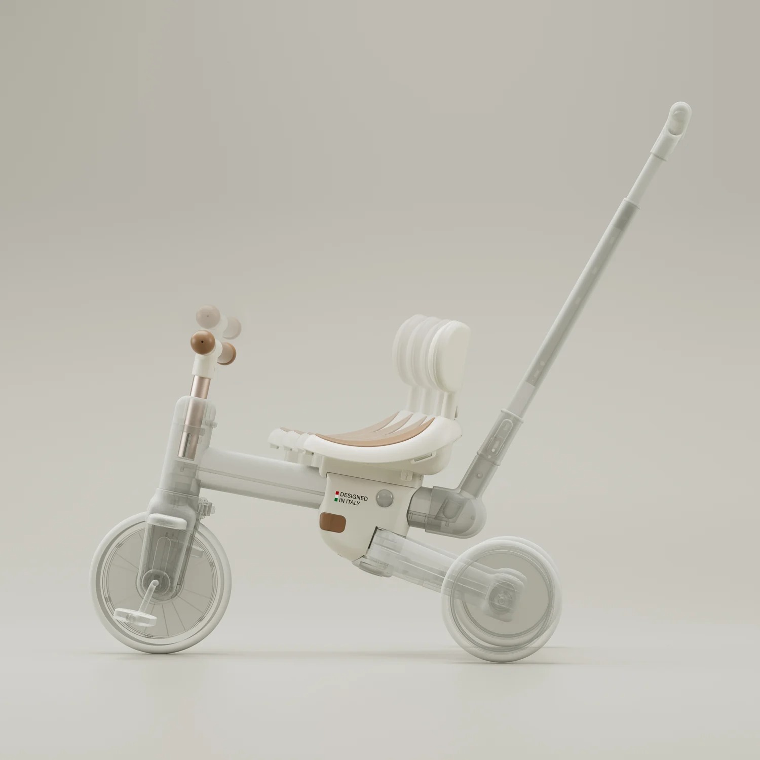 LECOCO 2IN1 BALANCE BIKE X3 PLUS - WHITE จักรยานทรงตัวเด็กที่ปรับเป็นจักรยานถีบแป้นเหยียบได้ในคันเดียว - Image 9