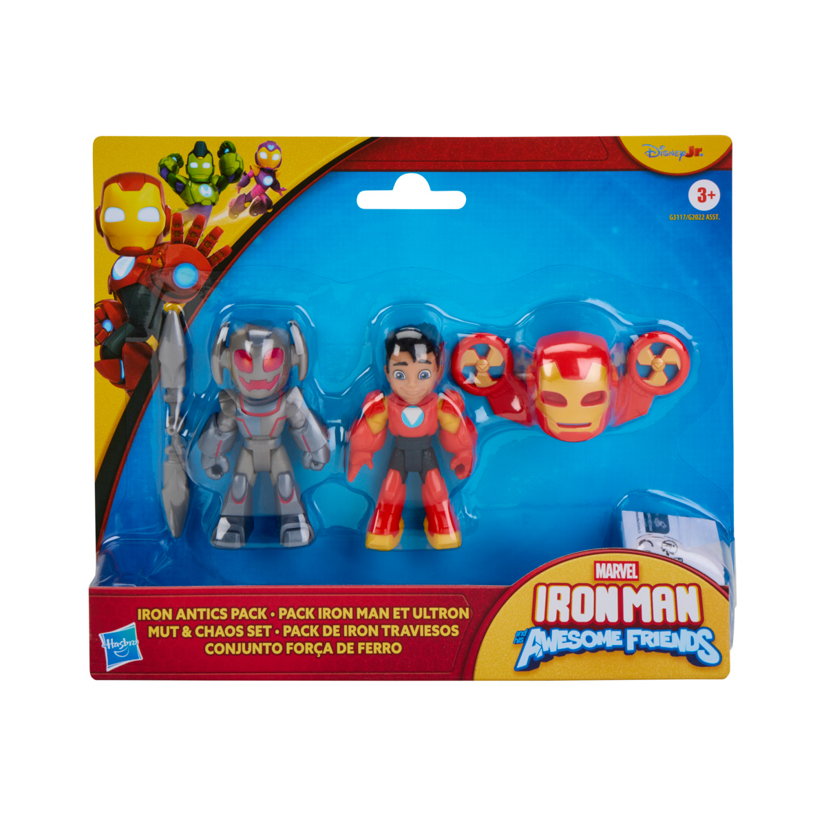 MARVEL IMF IRON ANTICS PACK - IRON MAN & ULTRON ฟิกเกอร์