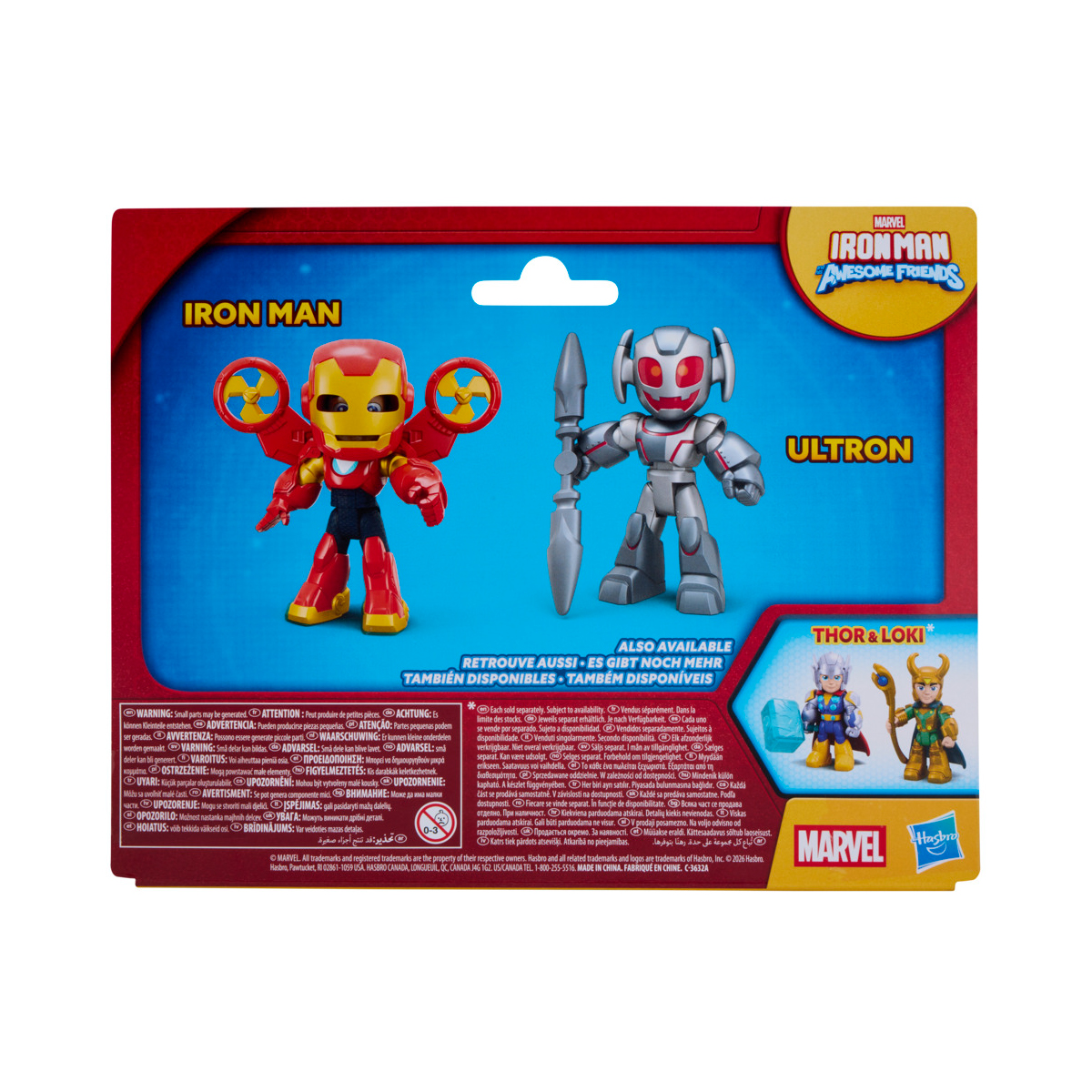 MARVEL IMF IRON ANTICS PACK - IRON MAN & ULTRON ฟิกเกอร์ - Image 5