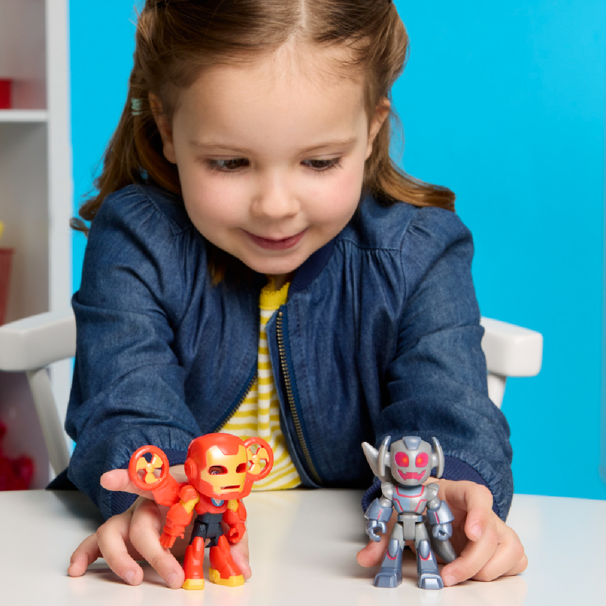 MARVEL IMF IRON ANTICS PACK - IRON MAN & ULTRON ฟิกเกอร์ - Image 6
