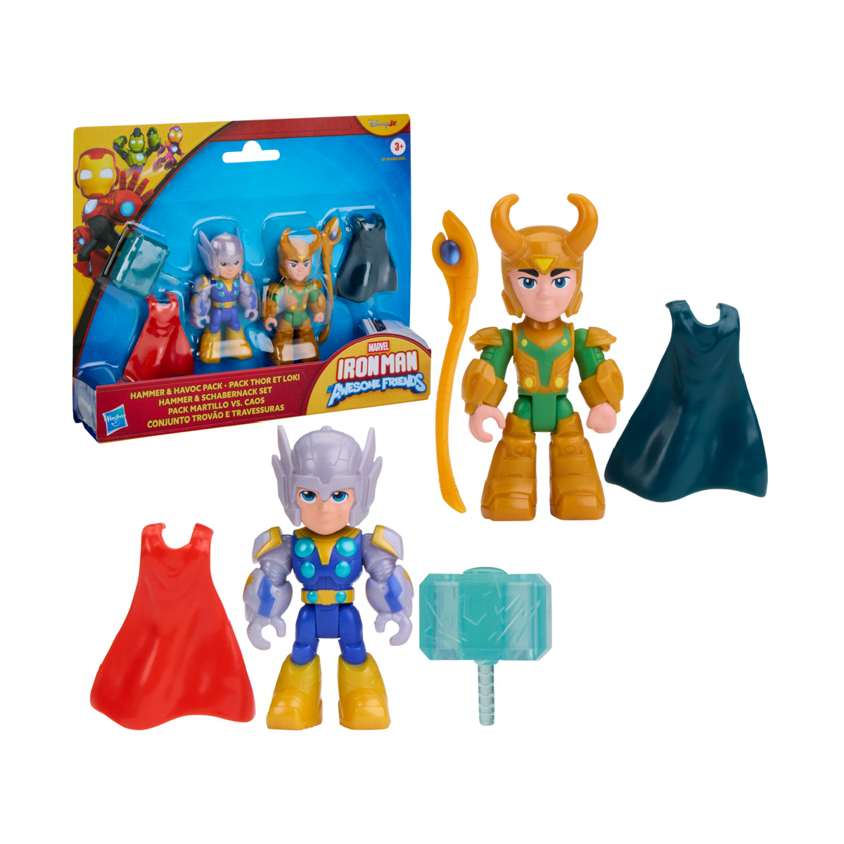 MARVEL IMF HAMMER & HAVOC PACK - THOR & LOKI ฟิกเกอร์ - Image 2