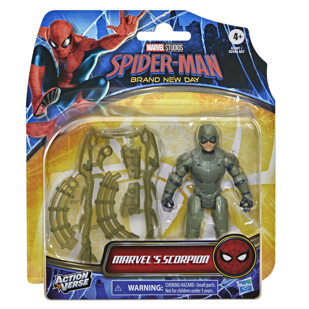 SPIDERMAN BRAND NEW DAY FIG W GEAR: MARVEL SCORPIONเตรียมรับมือกับการโจมตีอันแสนอันตราย!