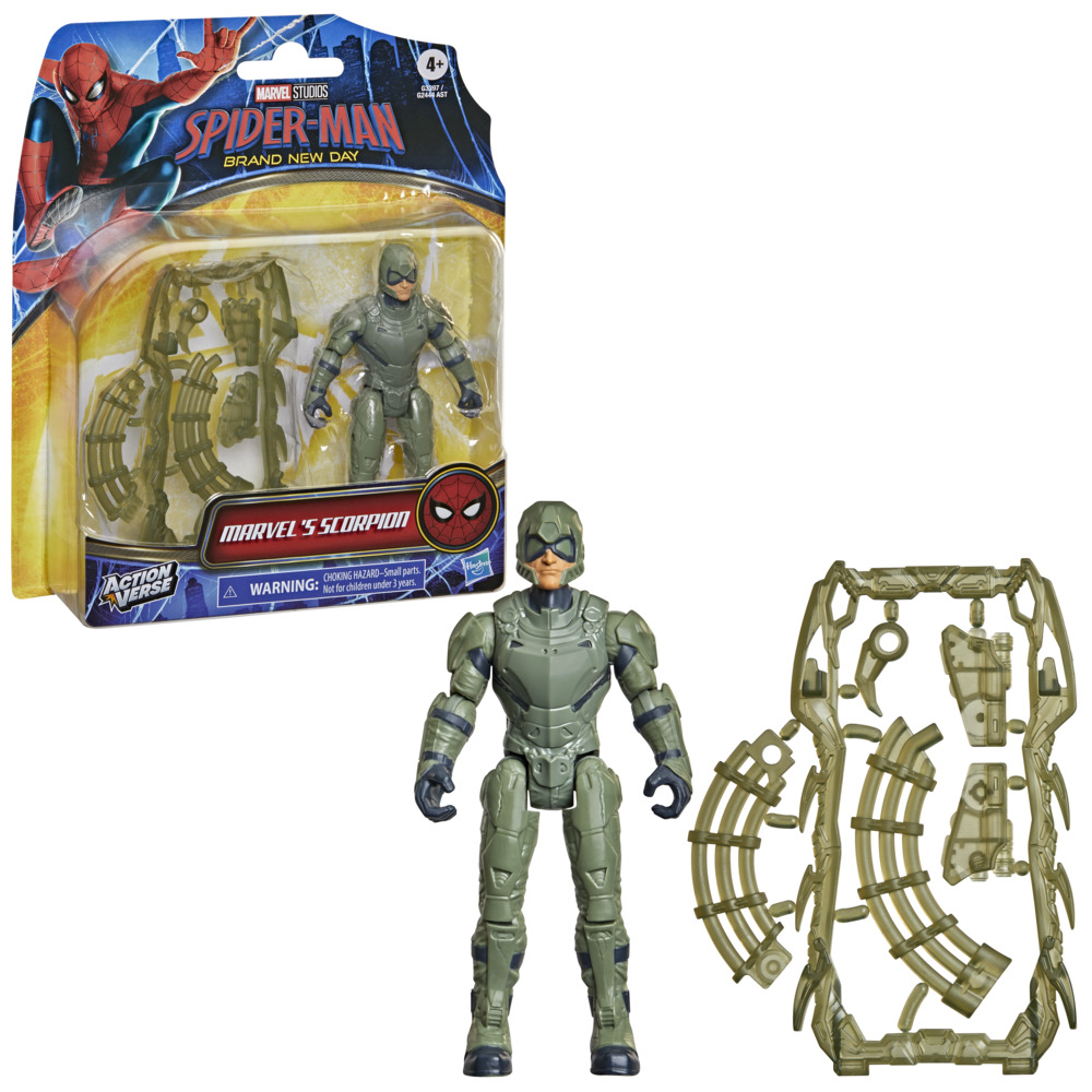 SPIDERMAN BRAND NEW DAY FIG W GEAR: MARVEL SCORPIONเตรียมรับมือกับการโจมตีอันแสนอันตราย! - Image 2