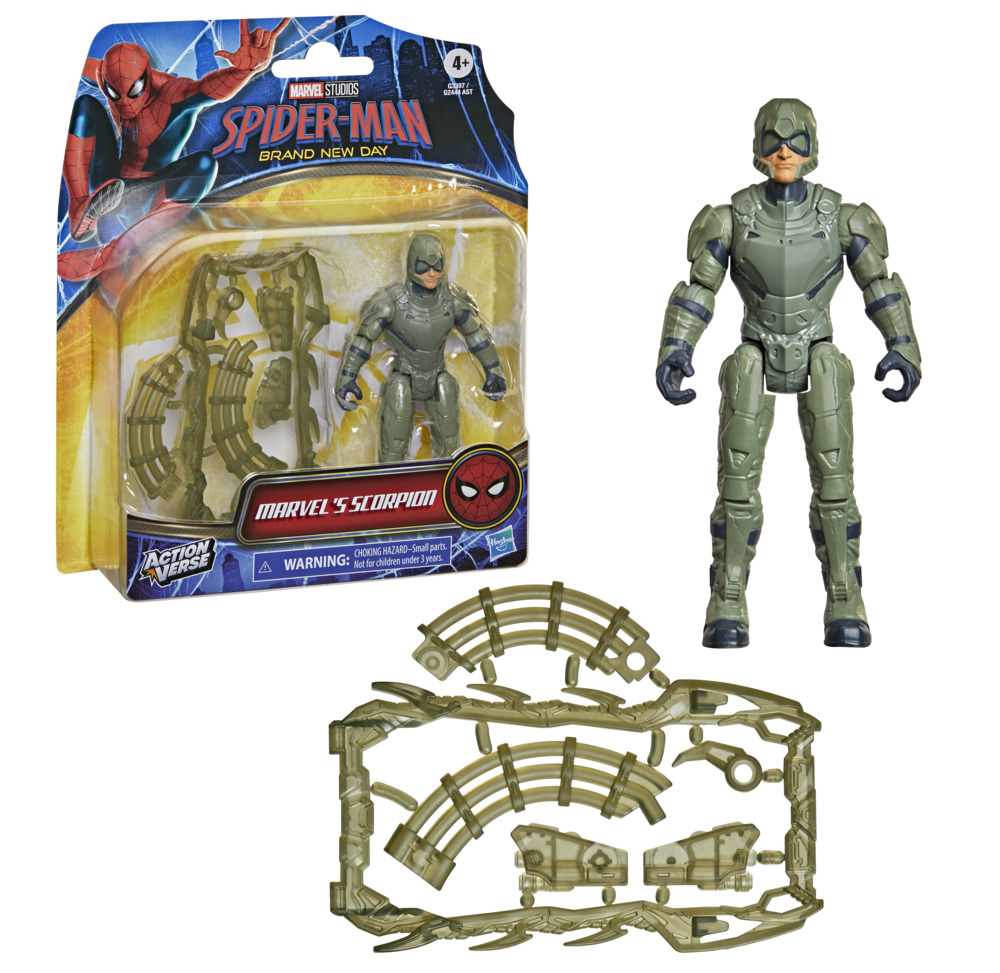 SPIDERMAN BRAND NEW DAY FIG W GEAR: MARVEL SCORPIONเตรียมรับมือกับการโจมตีอันแสนอันตราย! - Image 4