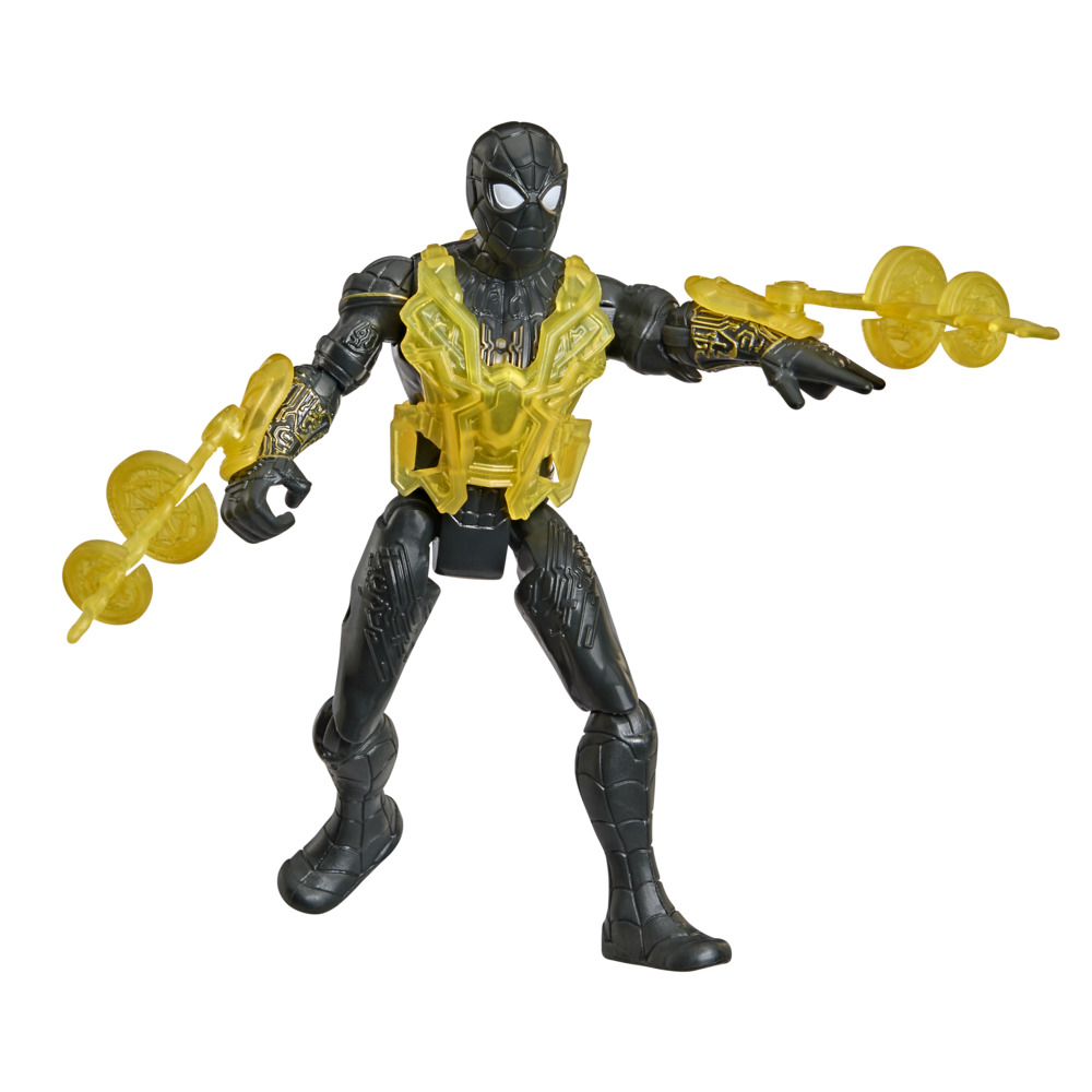 SPIDERMAN BRAND NEW DAY FIG W GEAR: SPIDER-MAN BLACK & GOLD SUITโหนใยทะลวงความมืดมิดไปกับสไปเดอร์แมน - Image 3