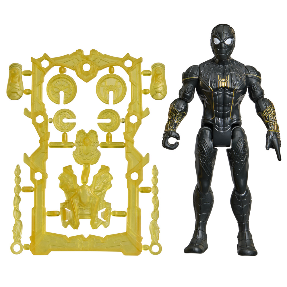 SPIDERMAN BRAND NEW DAY FIG W GEAR: SPIDER-MAN BLACK & GOLD SUITโหนใยทะลวงความมืดมิดไปกับสไปเดอร์แมน - Image 2
