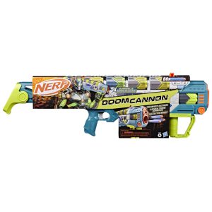 NERF REBEL OPS DOOM CANNON ของเล่น ปืนเนิร์ฟกระบอกใหญ่ยิงรัว บรรจุ 60 นัด