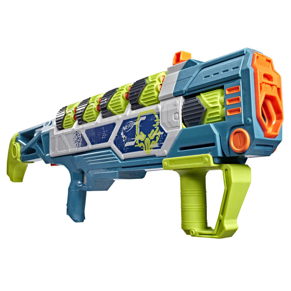 NERF REBEL OPS DOOM CANNON ของเล่น ปืนเนิร์ฟกระบอกใหญ่ยิงรัว บรรจุ 60 นัด - Image 6