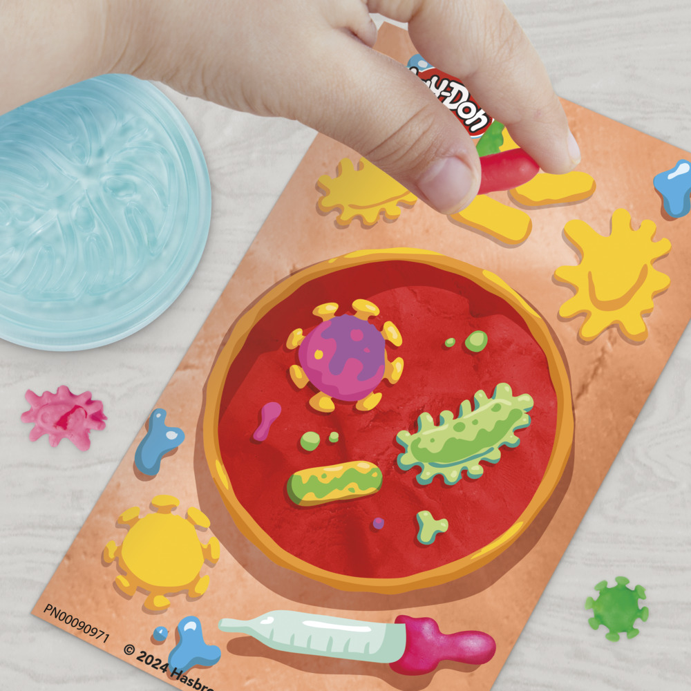 PLAY-DOH LIGHT AND LOOK MICROSCOPEชุดไมโครสโคปที่มาพร้อมกับไฟ - Image 12