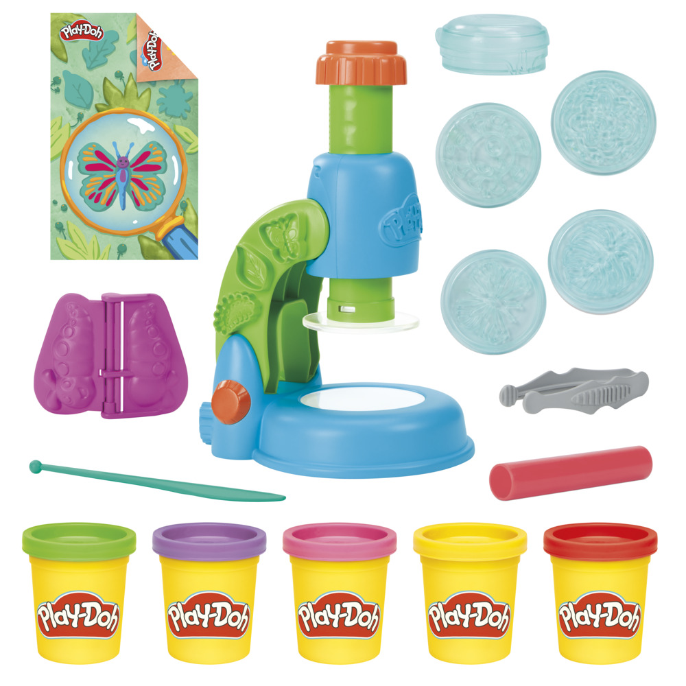 PLAY-DOH LIGHT AND LOOK MICROSCOPEชุดไมโครสโคปที่มาพร้อมกับไฟ - Image 4