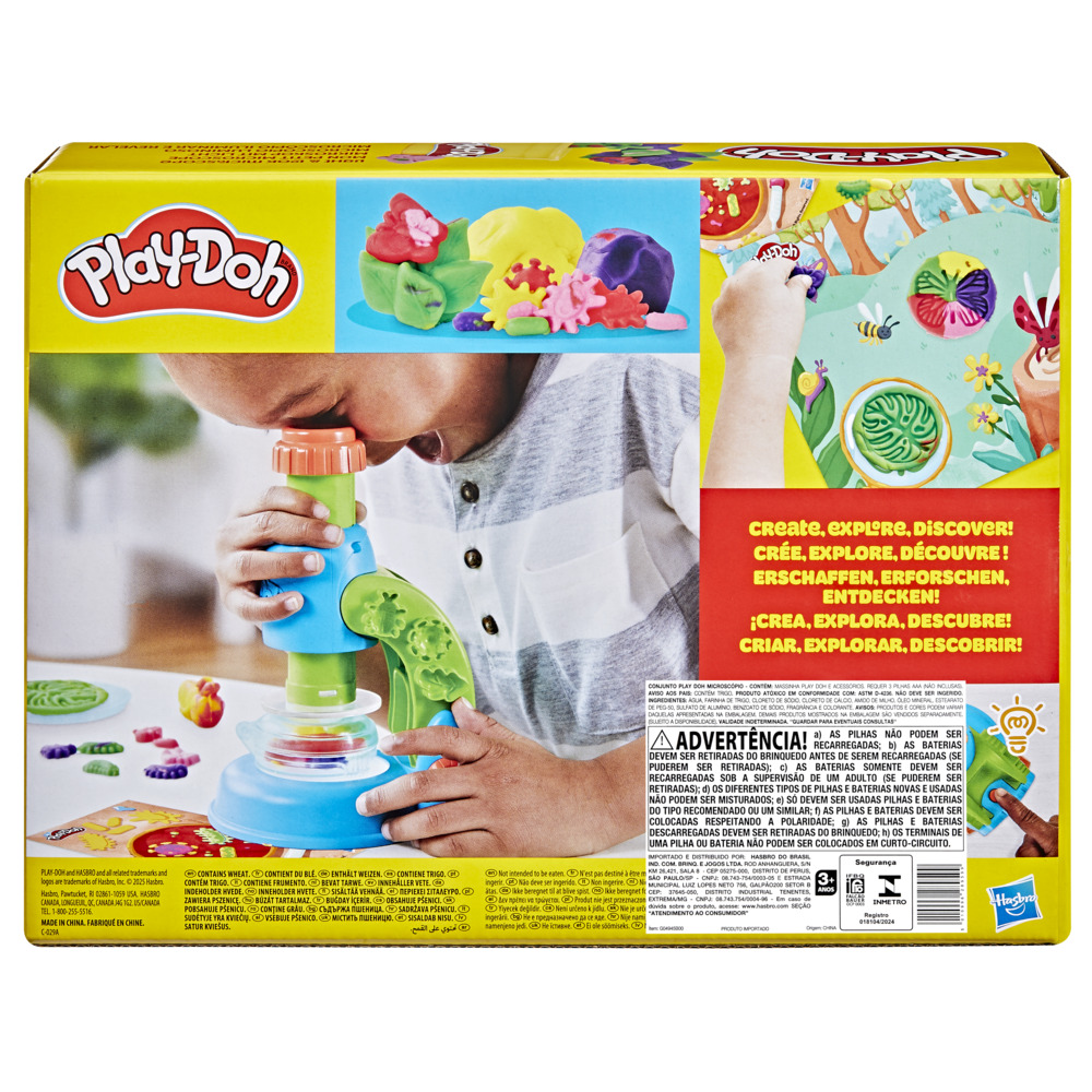 PLAY-DOH LIGHT AND LOOK MICROSCOPEชุดไมโครสโคปที่มาพร้อมกับไฟ - Image 2