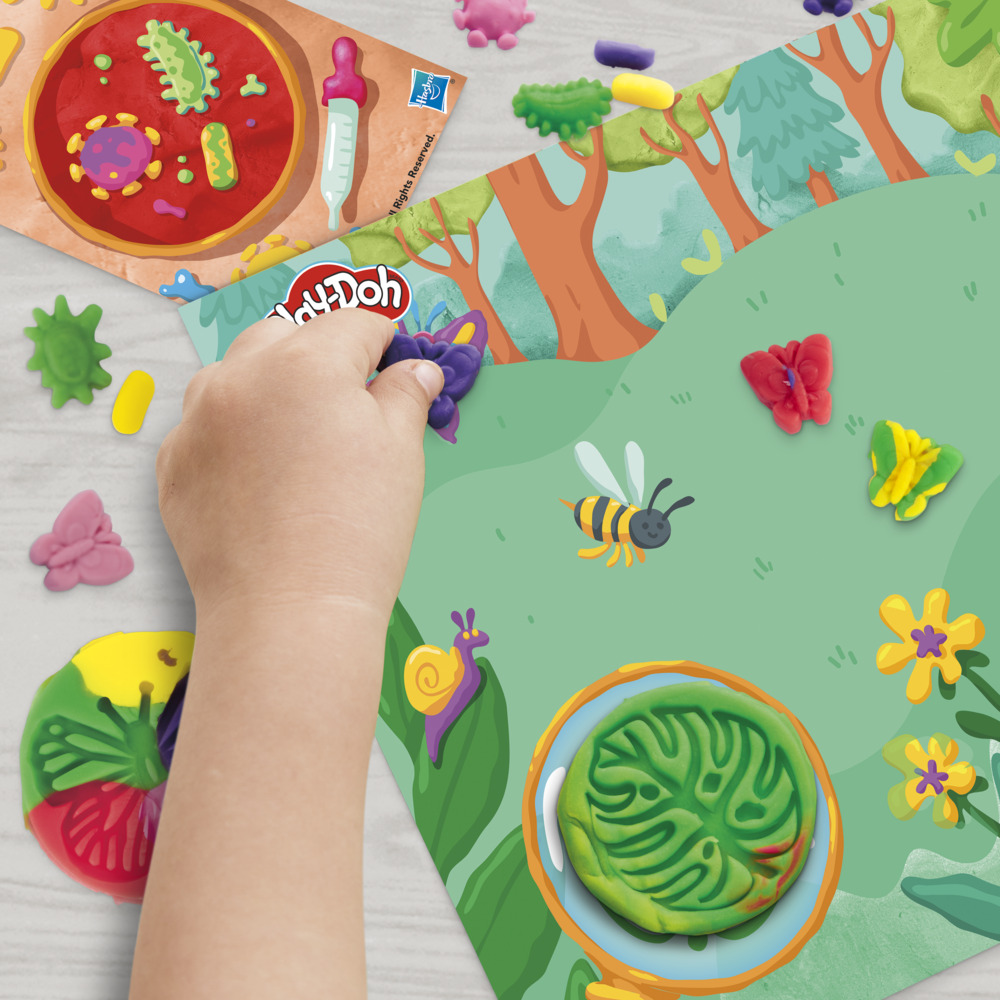 PLAY-DOH LIGHT AND LOOK MICROSCOPEชุดไมโครสโคปที่มาพร้อมกับไฟ - Image 8