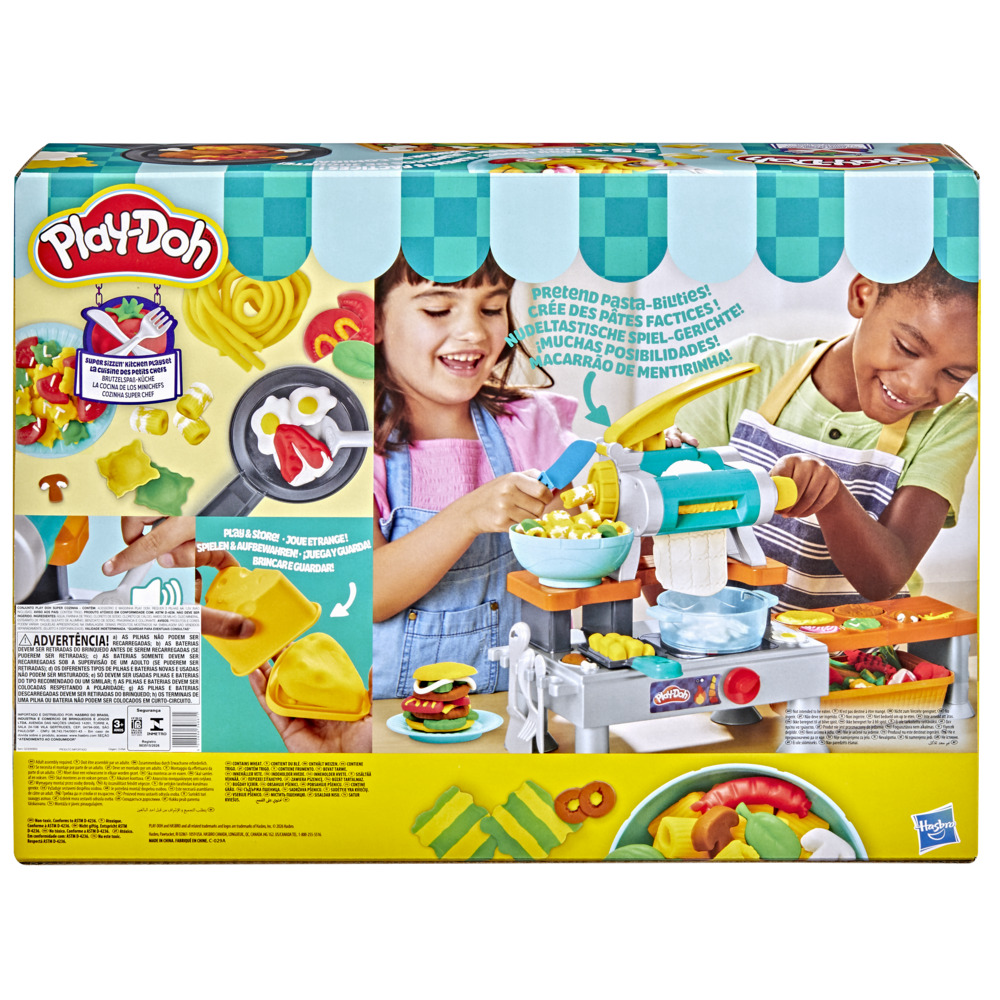 PLAY-DOH SUPER SIZZLIN KITCHEN PLAYSET ชุดเล่นครัวจำลองสุดสมจริง - Image 4