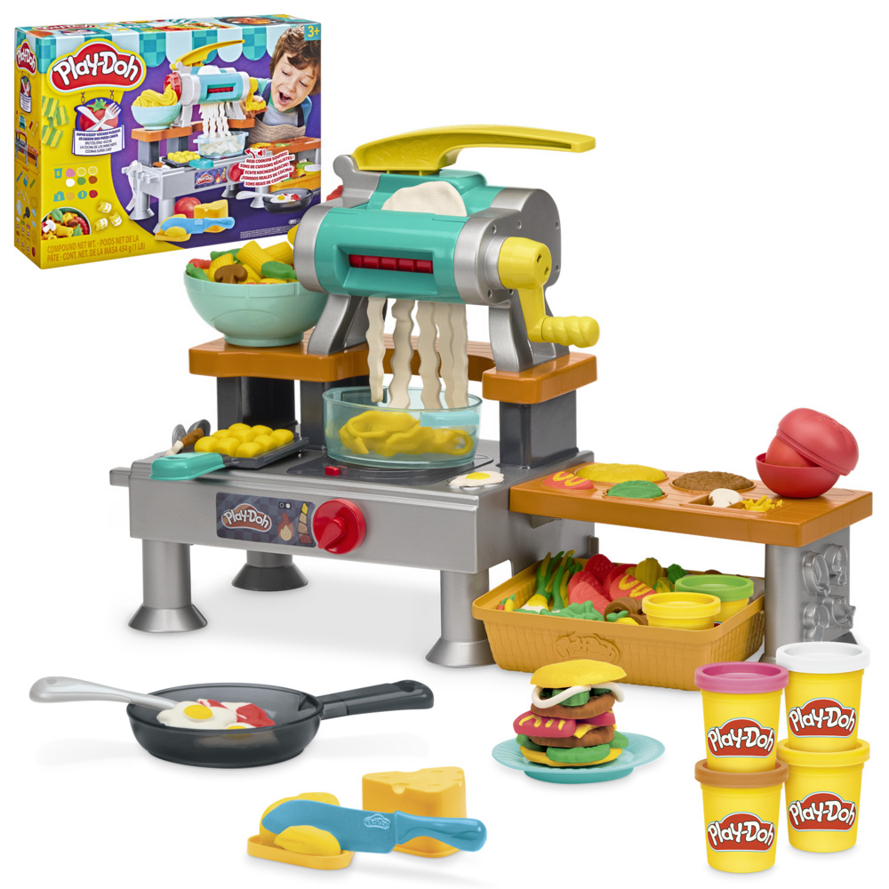 PLAY-DOH SUPER SIZZLIN KITCHEN PLAYSET ชุดเล่นครัวจำลองสุดสมจริง - Image 2