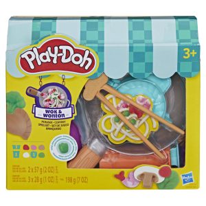 PLAY-DOH WOK & WONTON PLAYSET ของเล่นชุดปั้นโดว์ครัวจีน ก๋วยเตี๋ยวและเกี๊ยว