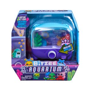 BITZEE AQUARIUM ของเล่นตู้ปลาสัตว์เลี้ยงดิจิทัล พร้อมสัตว์ทะเลเสมือนจริง 30 ตัว