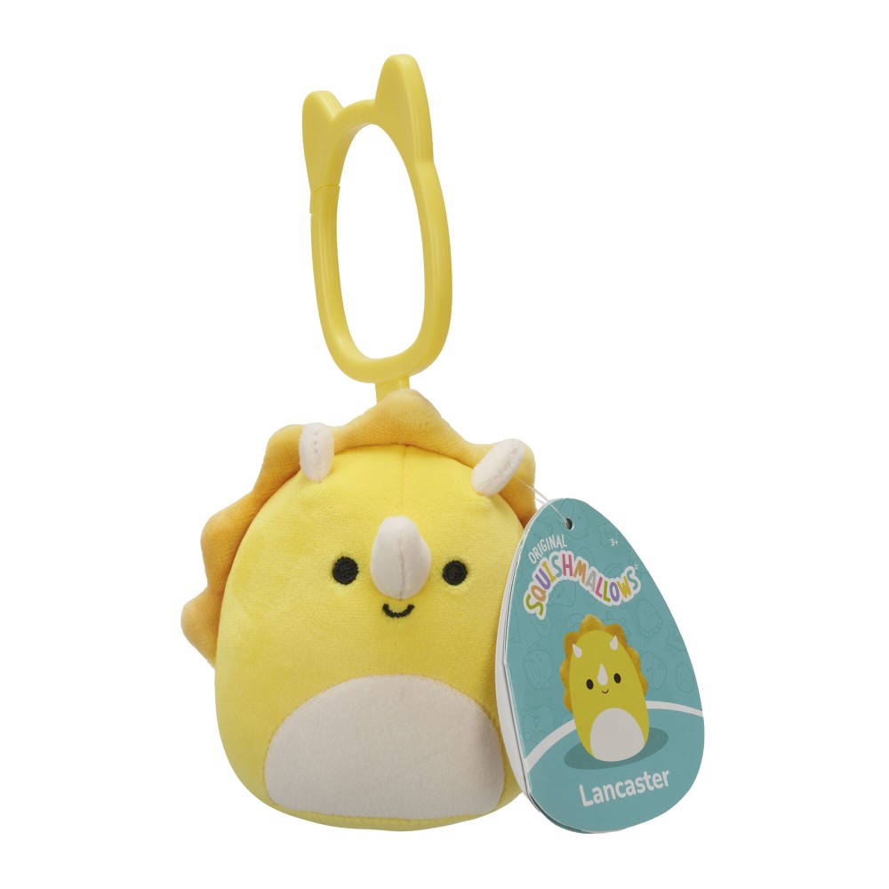 SQUISHMALLOWS 3.5 CLIP ON - LANCASTER L18 ตุ๊กตาพวงกุญแจไซซ์มินิ 3.5 นิ้ว