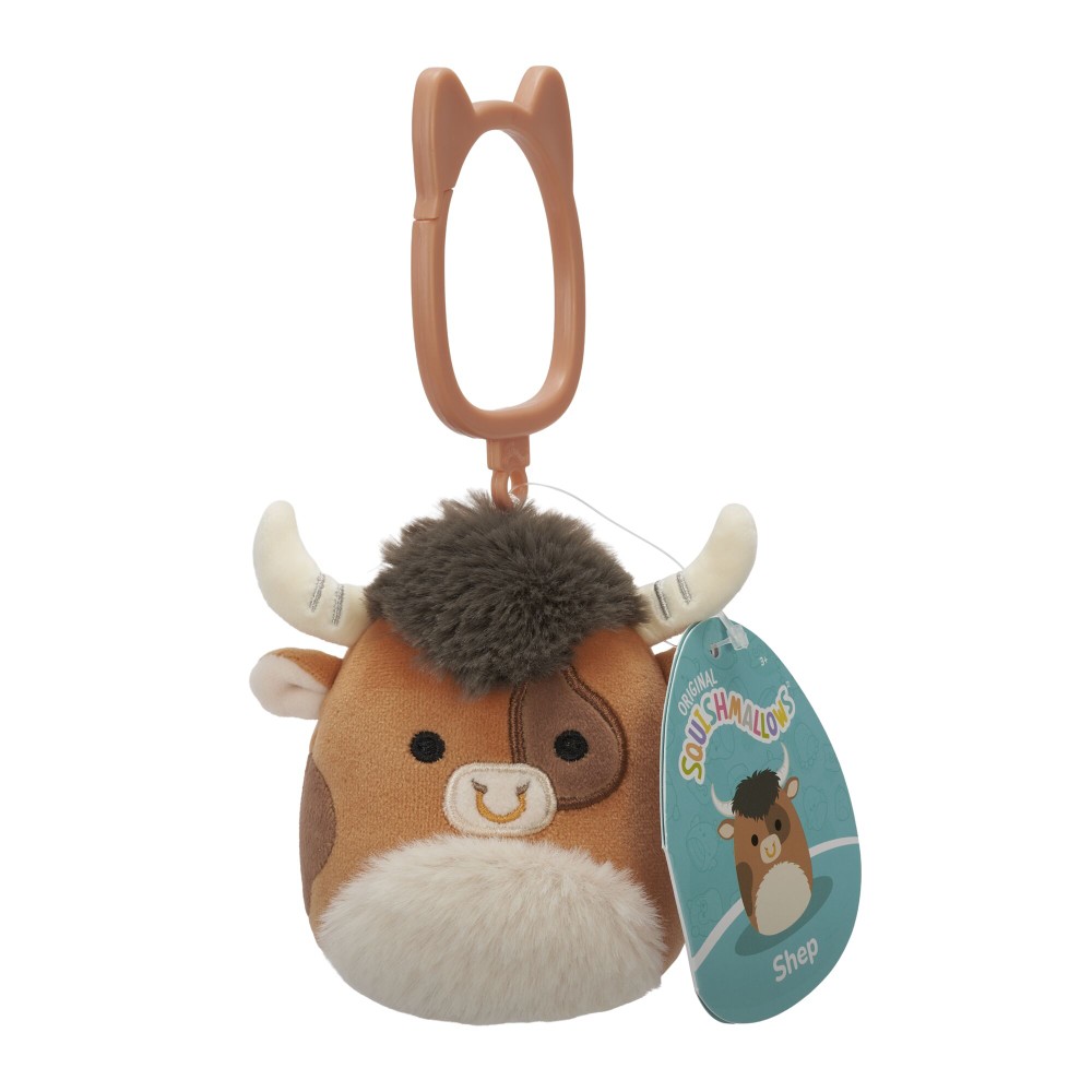 SQUISHMALLOWS 3.5 CLIP ON - SHEP L18 ตุ๊กตาพวงกุญแจไซซ์มินิ 3.5 นิ้ว