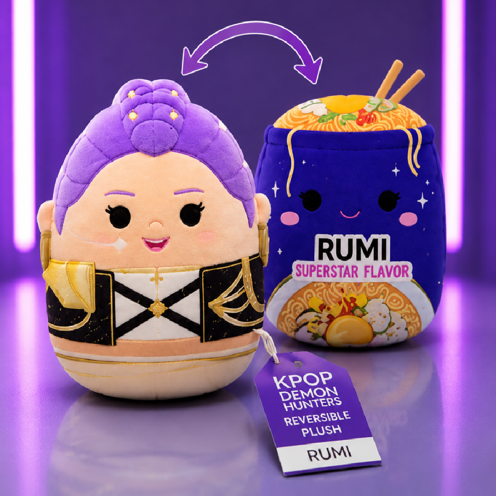 SQUISHMALLOWS 8" KPOP FLIP - RUMI L19 ตุ๊กตาขนาด 8 นิ้ว รุ่น KPop Flip ลาย Rumi - Image 2