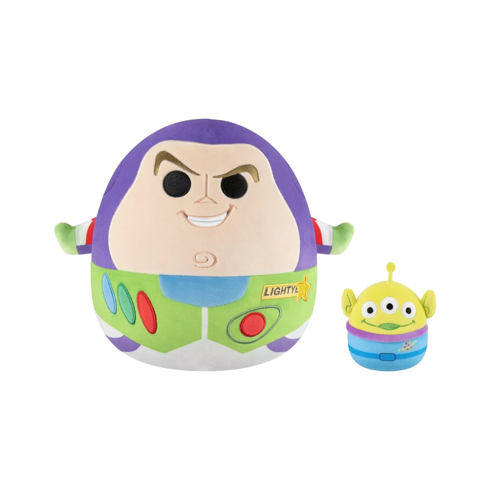 SQUISHMALLOWS 12" - BUZZLIGHTYEAR & ALIEN/MARTIEN L18 บัซ ไลท์เยียร์ 12 นิ้ว + เอเลี่ยนตัวจิ๋ว
